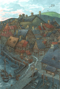 Earthsea Book 1, Color Frontispiece