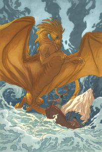 Earthsea Book 3 Frontispiece